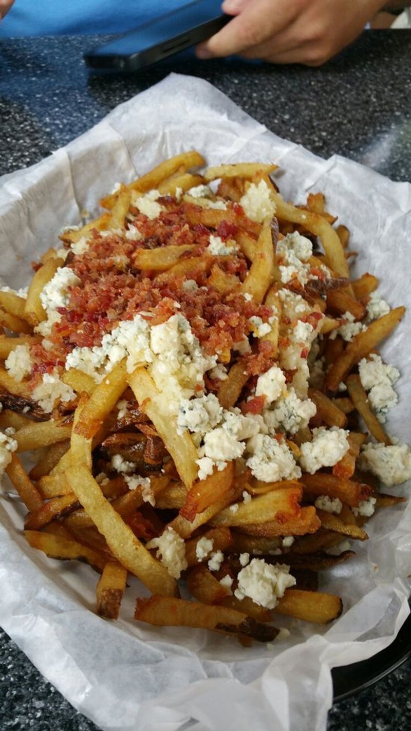 Iowa - Pork Tenderloin Fries at Zombie Burger
