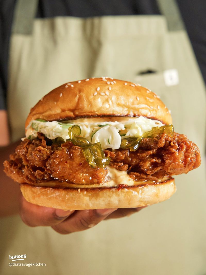 Honey Cajun Chicken Sandwich