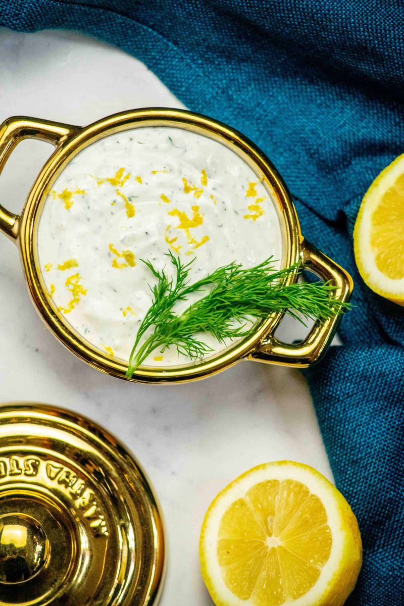Lemon-Dill Greek Yogurt Sauce