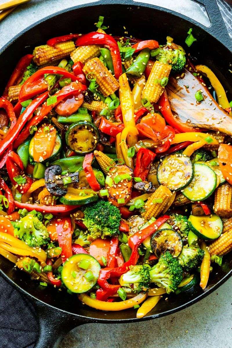 Stir-Fry With Frozen Veggies