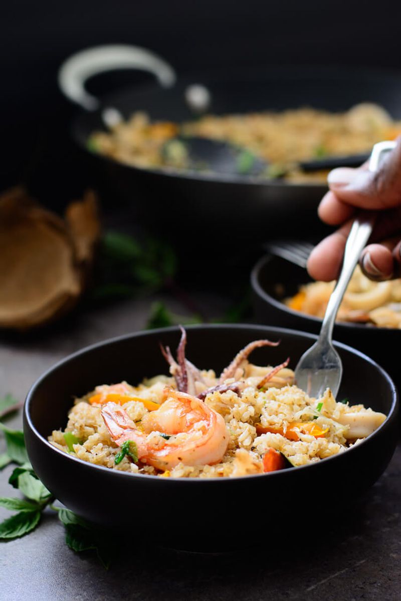 Mixed Seafood Fried Rice