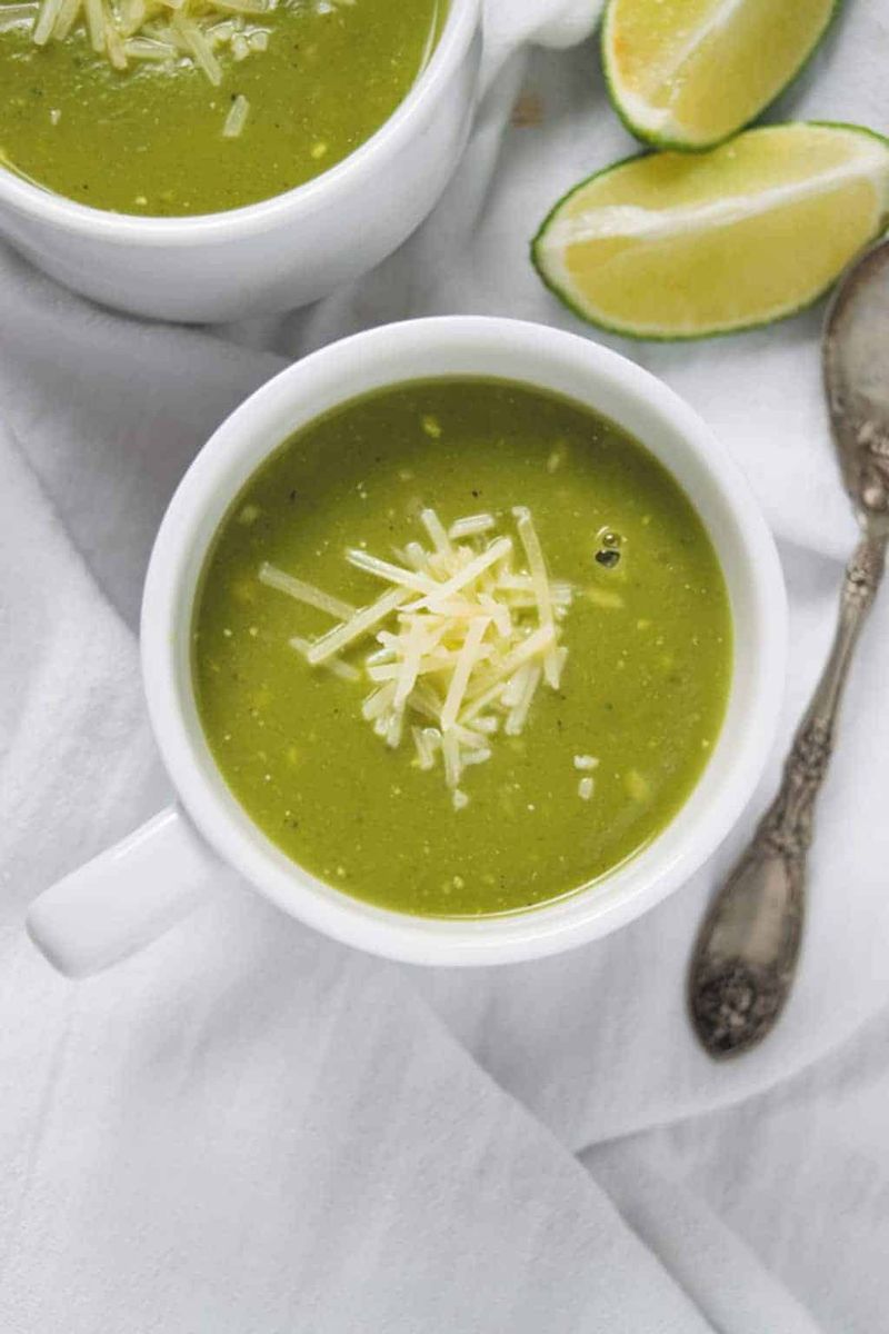 Zucchini and Basil Soup