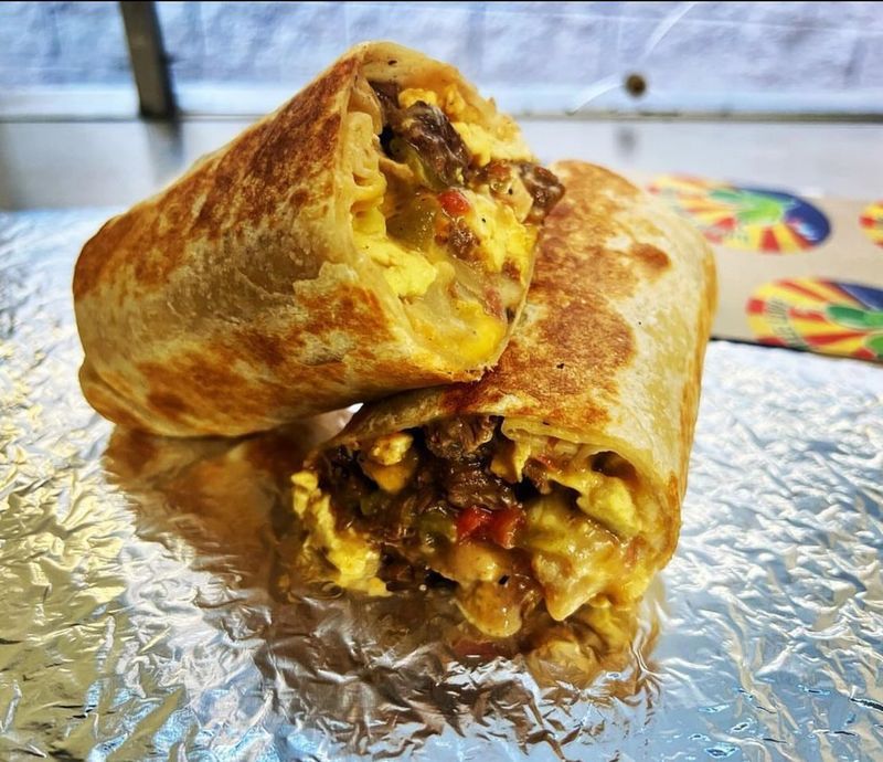 Green Chile Burritos