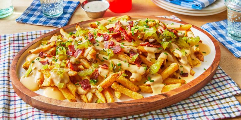 Cream cheese (as part of a sauce)