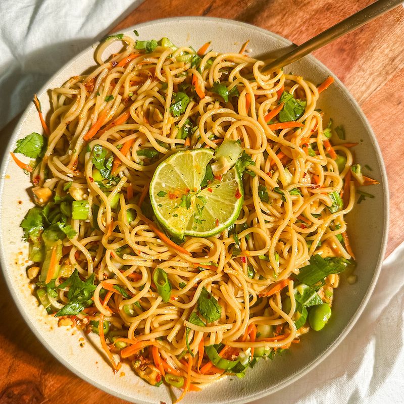 Sesame Ginger Ramen Salad