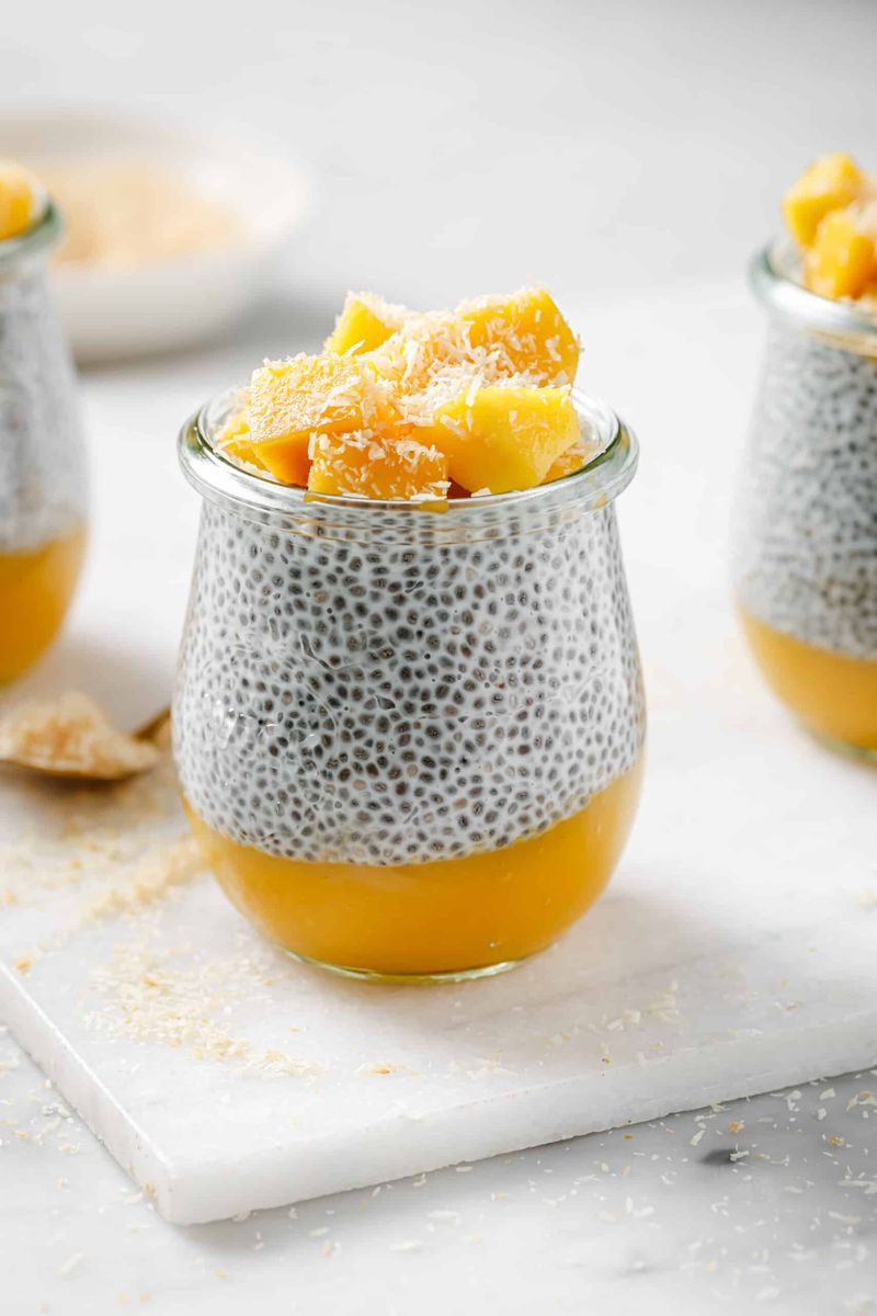 Mango Coconut Chia Pudding