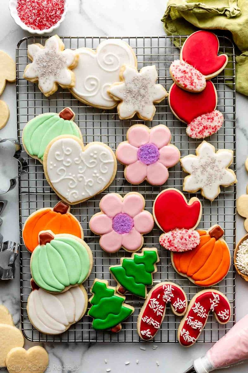 Cut-Out Cookies With Icing