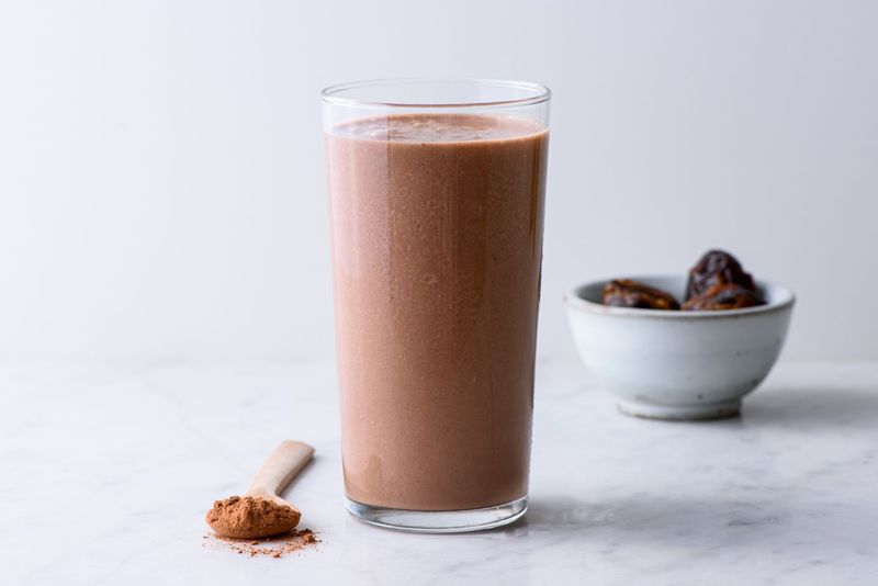Protein Shake With Water or Almond Milk