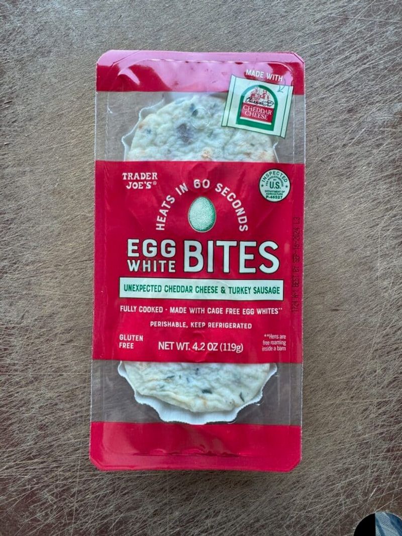 Trader Joe’s Turkey Sausage, Egg White & Cheese (English Muffin)