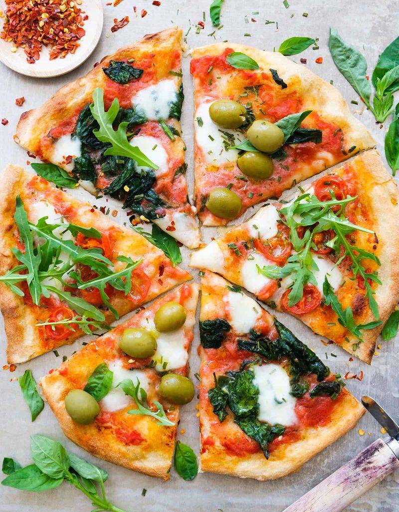Pizza with Non-Traditional Toppings