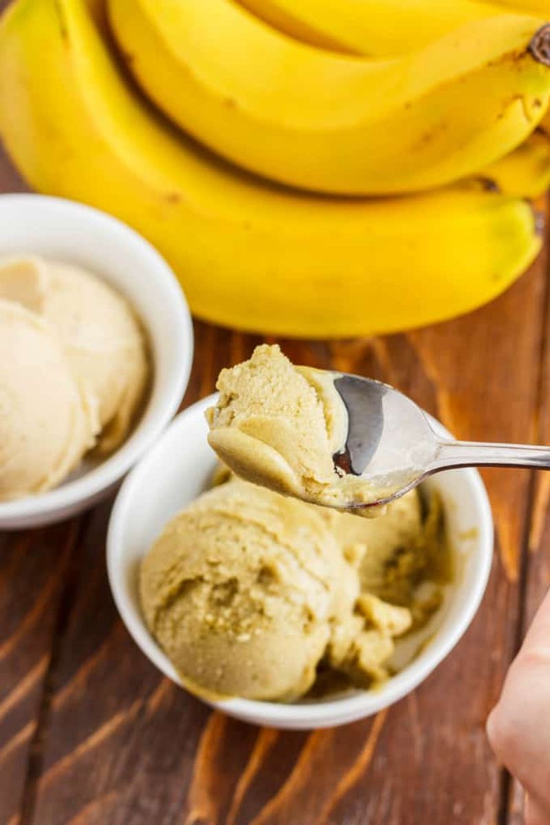 Banana “nice cream”
