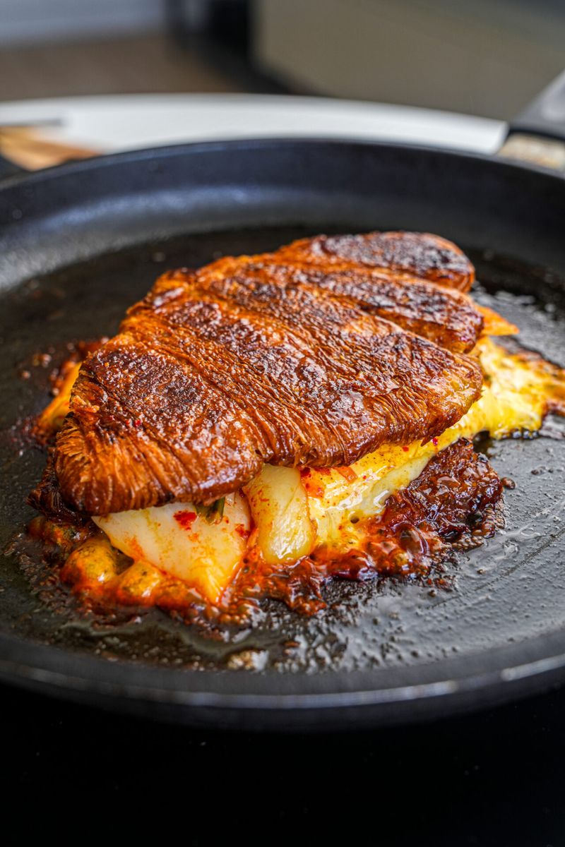 Croissant Grilled Cheese