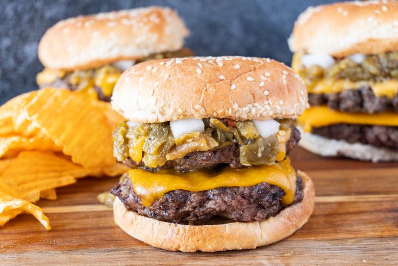 Denver – Green Chile Cheeseburger
