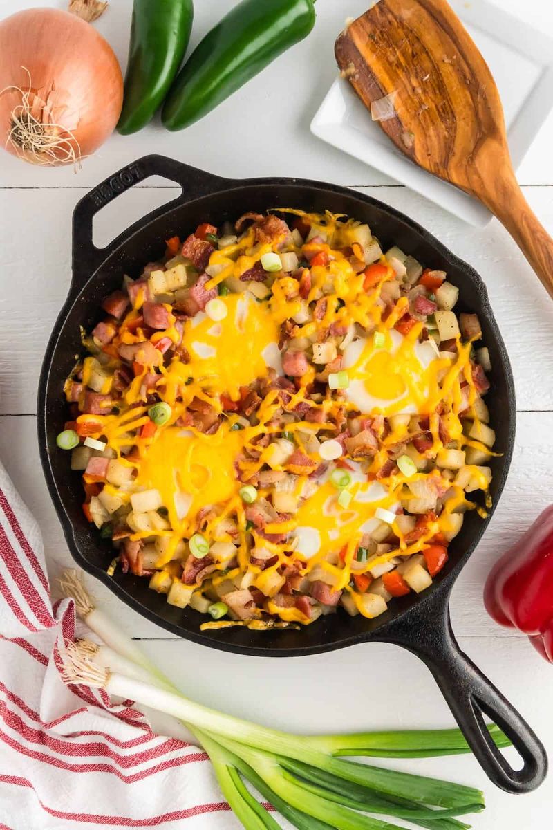 Cast-Iron Skillet Eggs