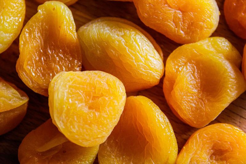 Dried apricots