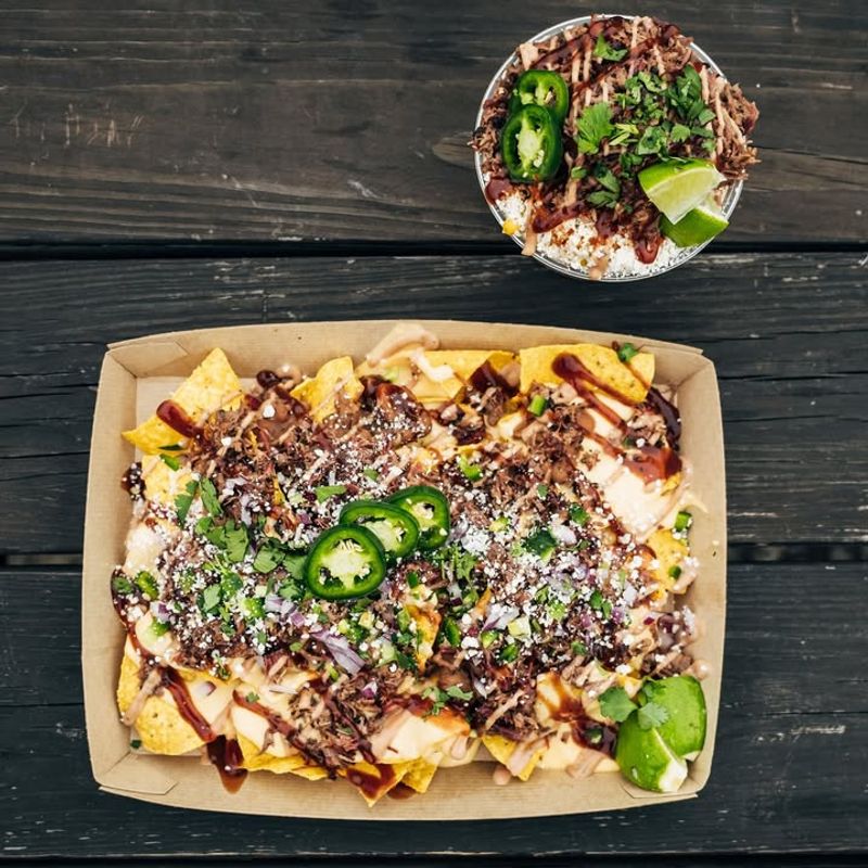 Brisket nachos