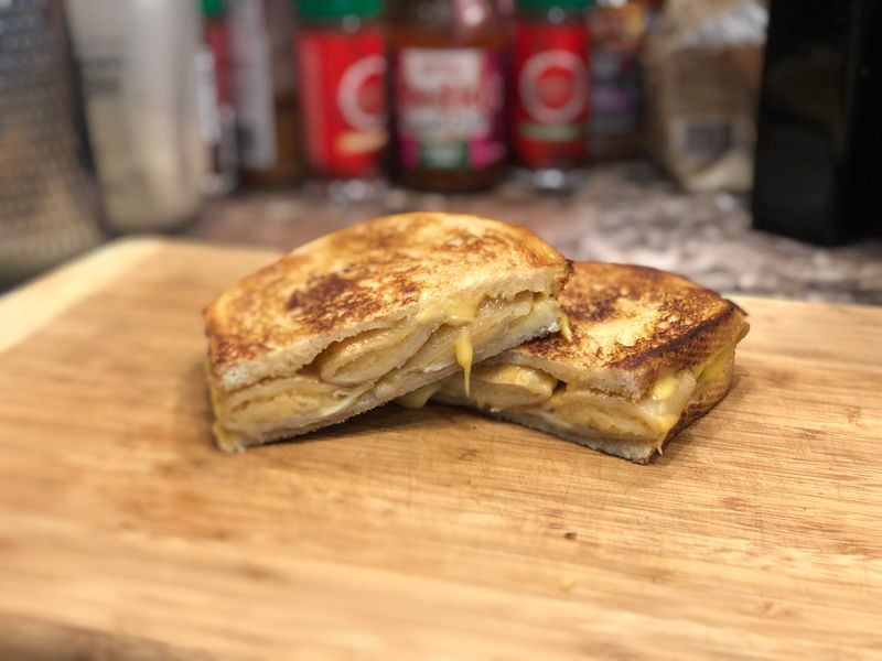 Pierogi Grilled Cheese