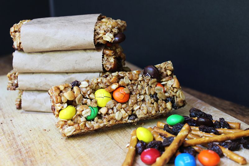 Trail Mix Cookie Bars