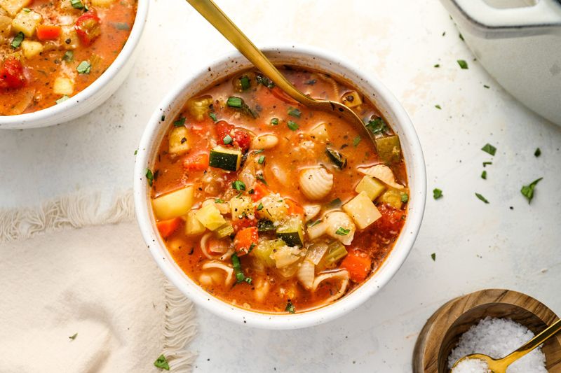 Minestrone + Italian Sub