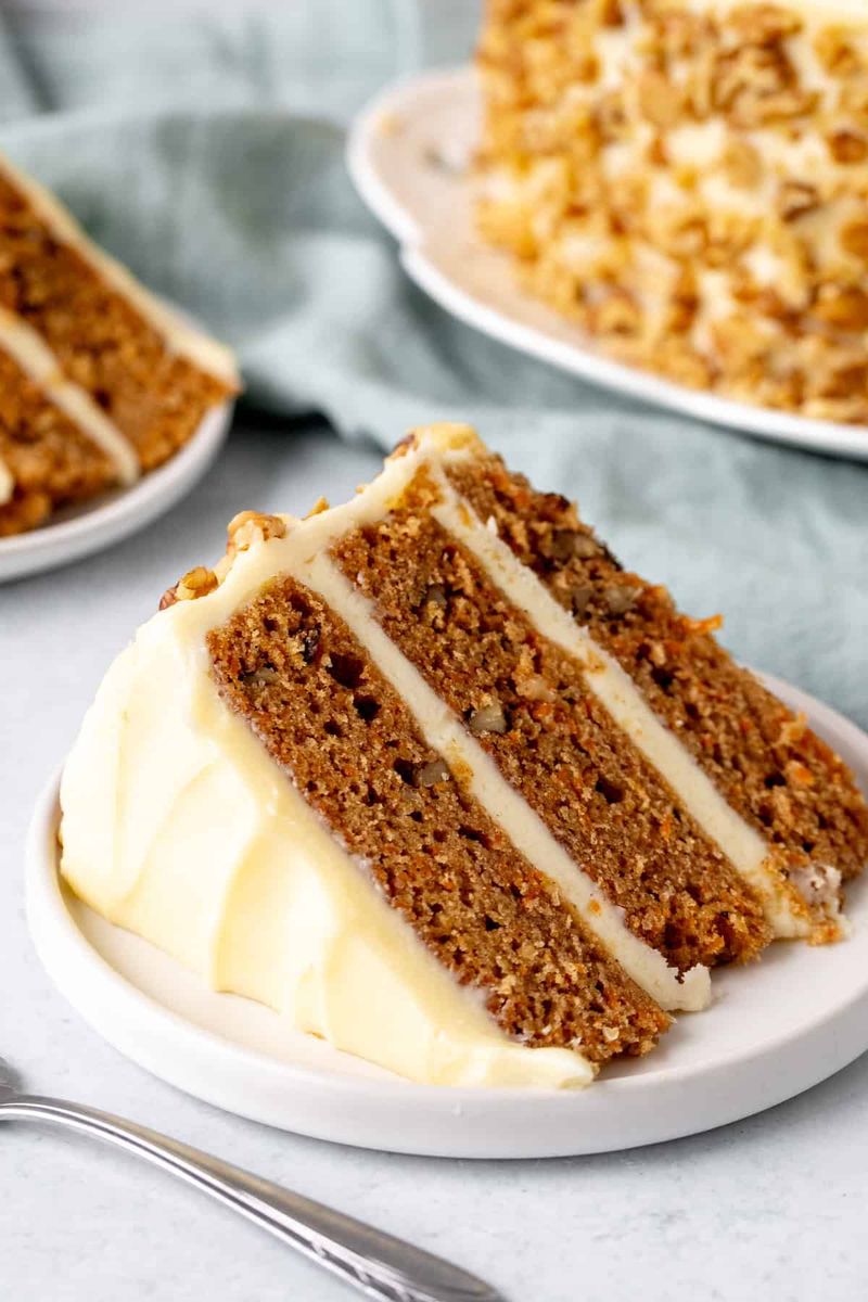 Carrot Layer Cake with Cream Cheese Frosting
