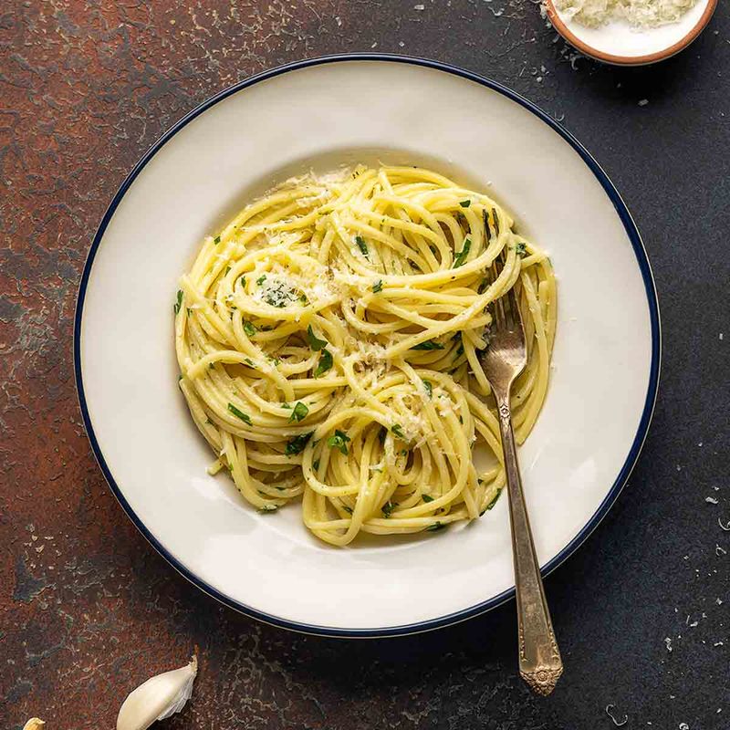 Spaghetti With Butter and Parmesan