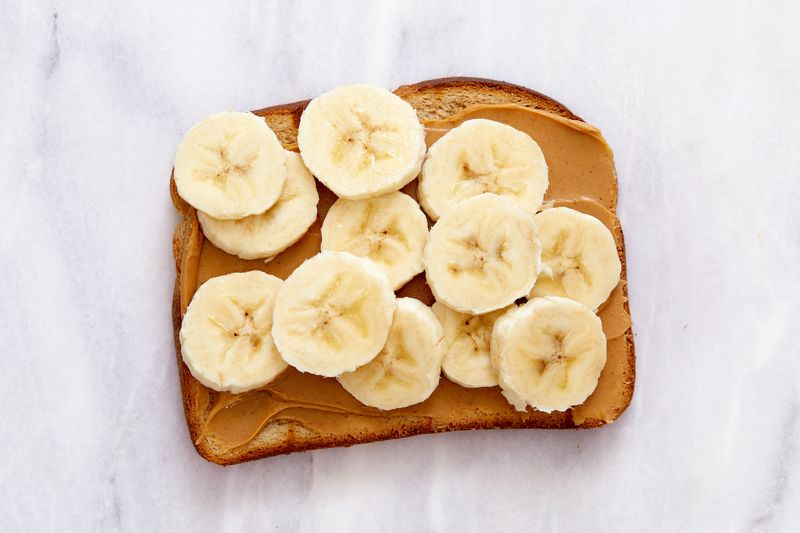 Banana with Almond Butter