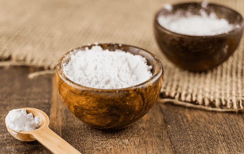 Cornstarch → All-purpose flour or arrowroot