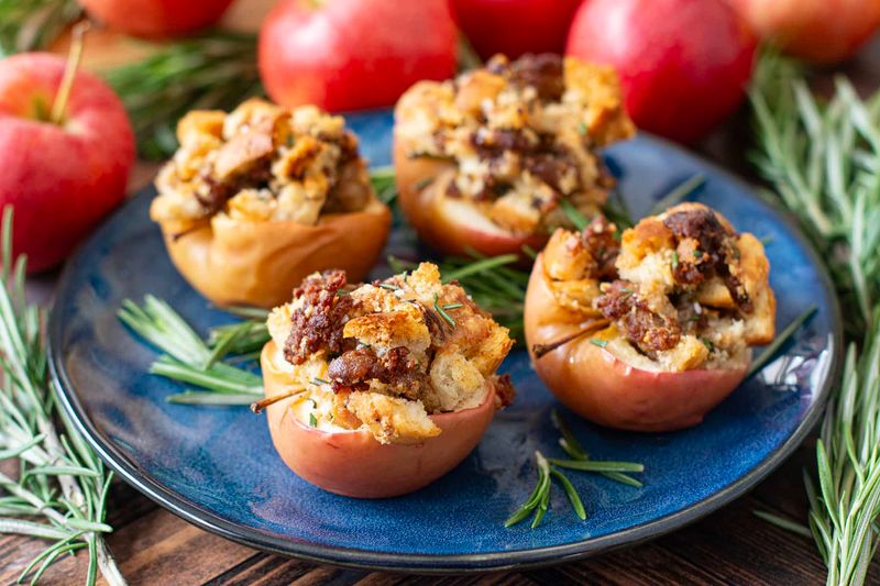 Sausage with Apples or Apple Butter