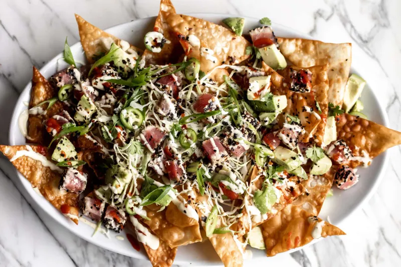 Poke Nachos