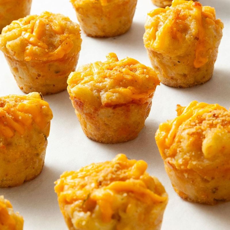 Mac and cheese bites