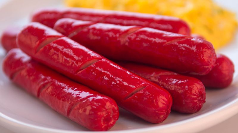 Red Bright Hot Dogs