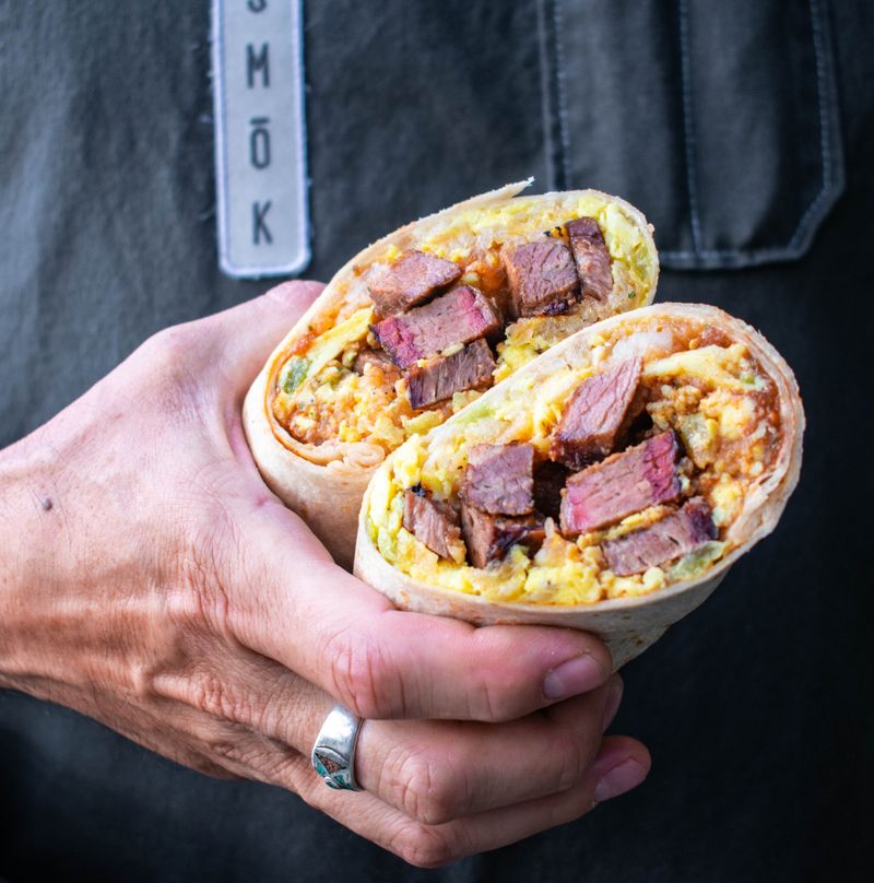 Santiago's: Front Range Breakfast Burritos Legend