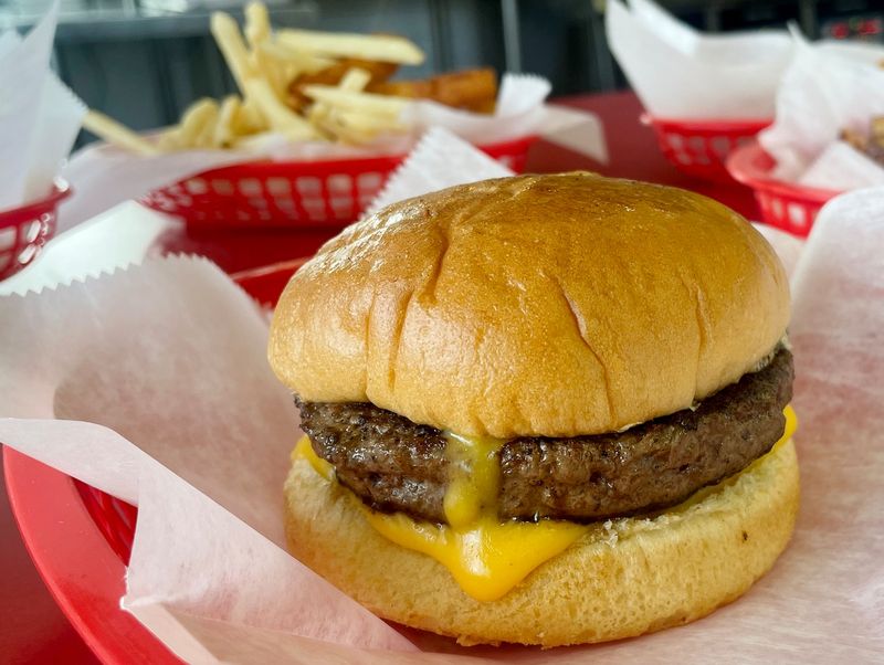 Michigan - Miller’s Bar Cheeseburger with Steak Fries