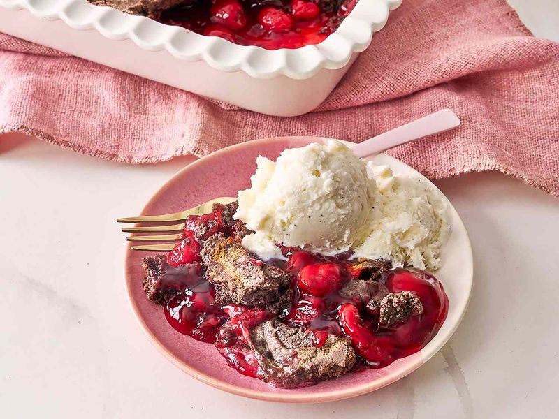 Chocolate Cherry Dump Cake