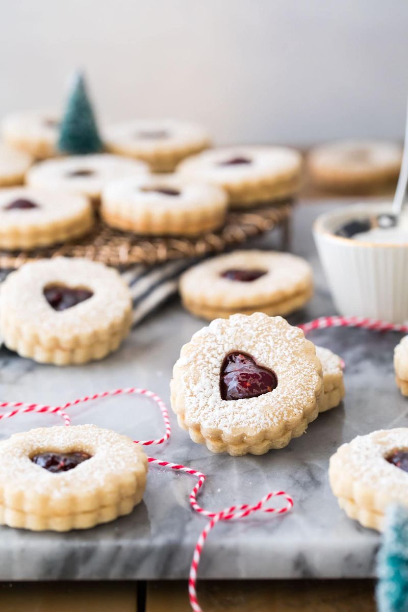 Linzer-Style Sandwich Cookies