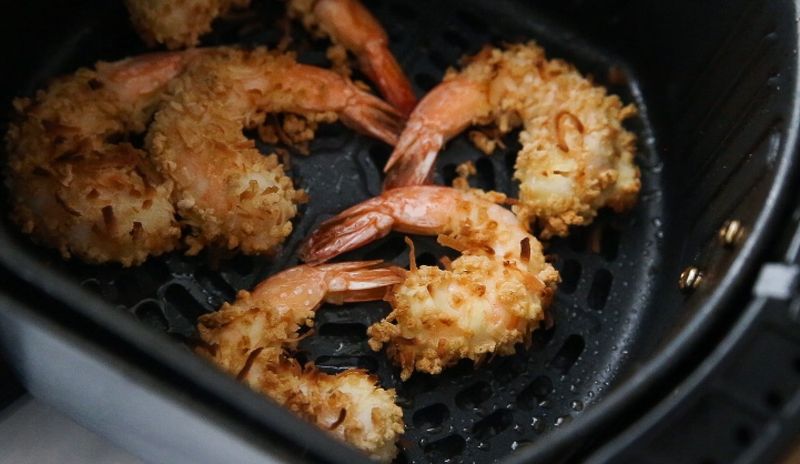 Coconut Breaded Shrimp, Air-Fryer Friendly