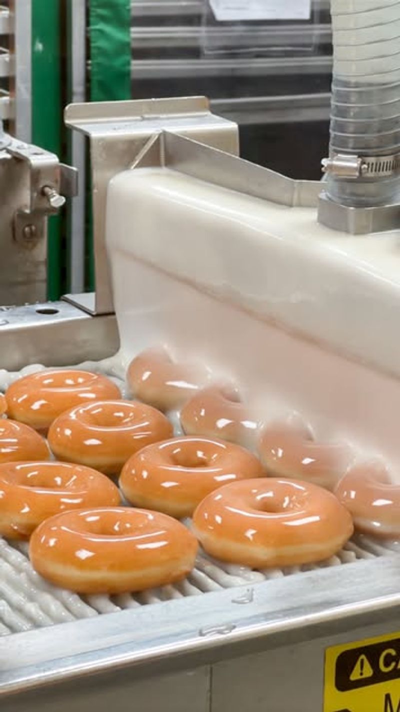 Krispy Kreme when it’s Fresh in NC