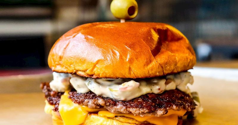 Olive Burger (Kalamazoo Style)