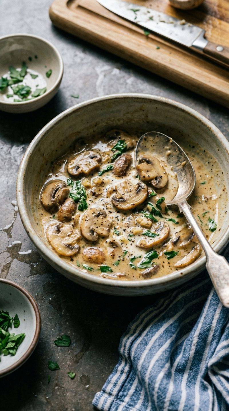 Creamy Mushroom Sauce