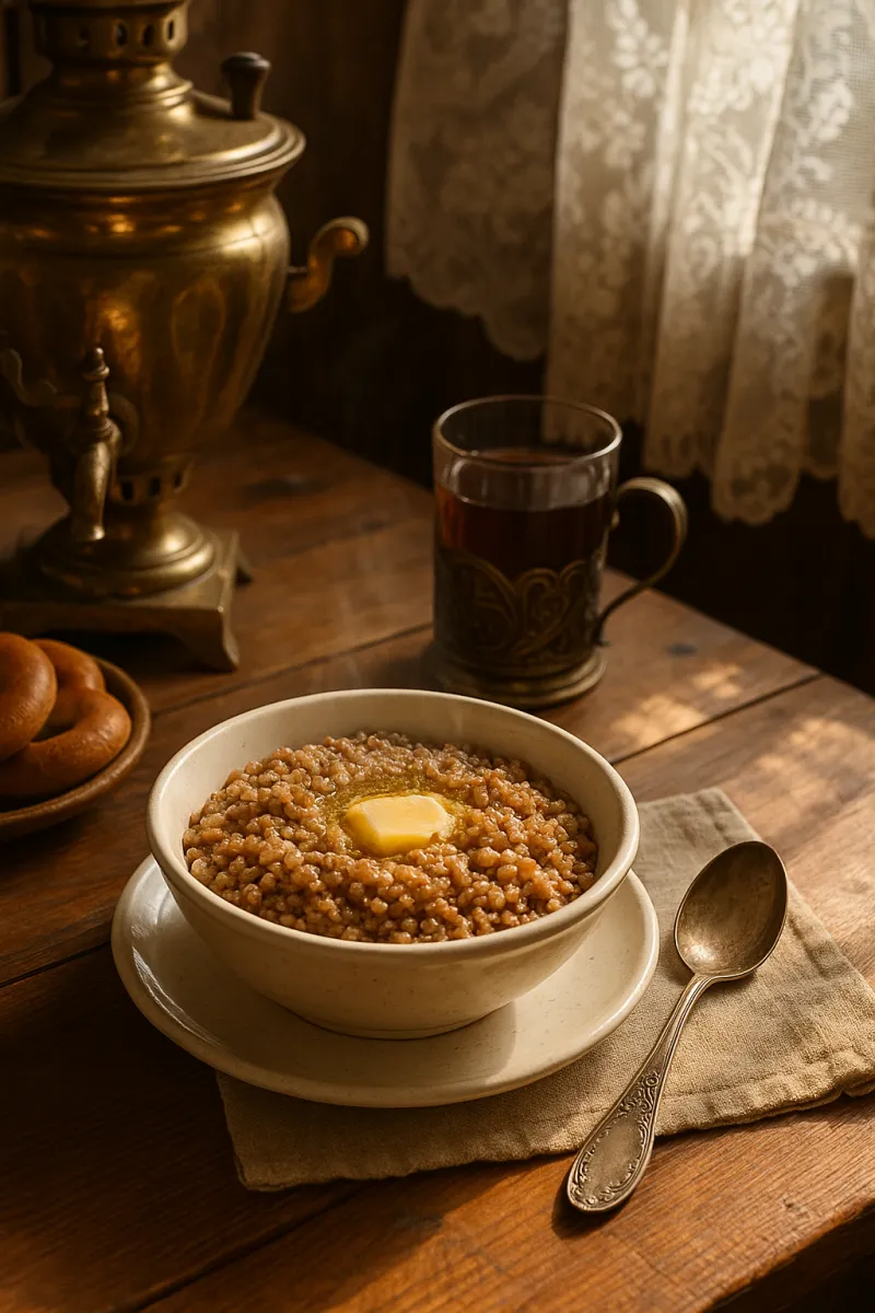 Russia - Kasha and Blini