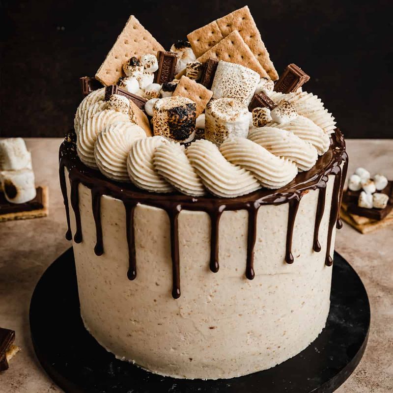 S’mores Layer Cake