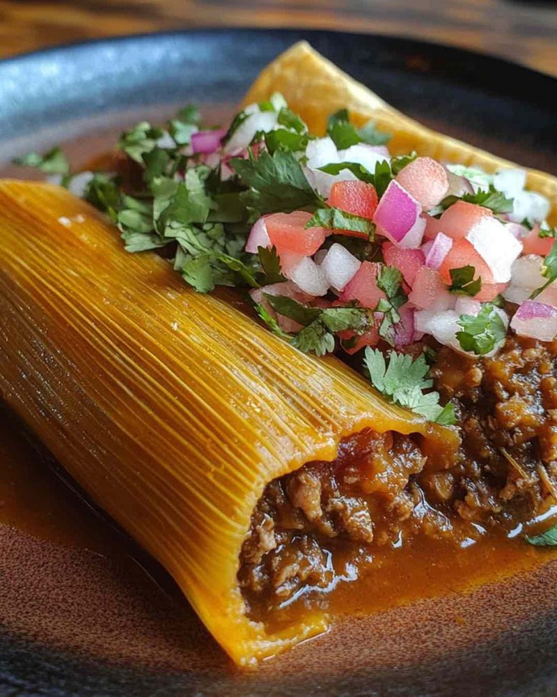 Spicy Beef Tamales