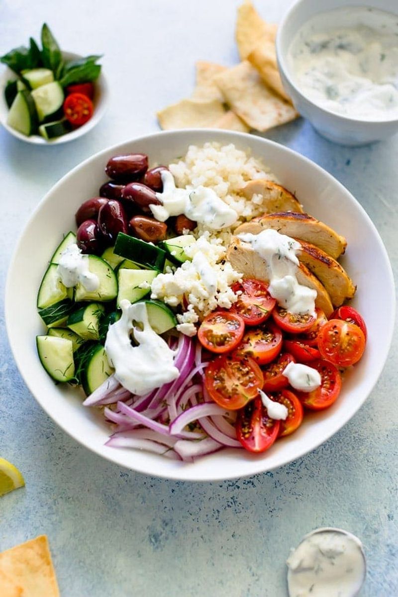 Greek Chicken Bowls