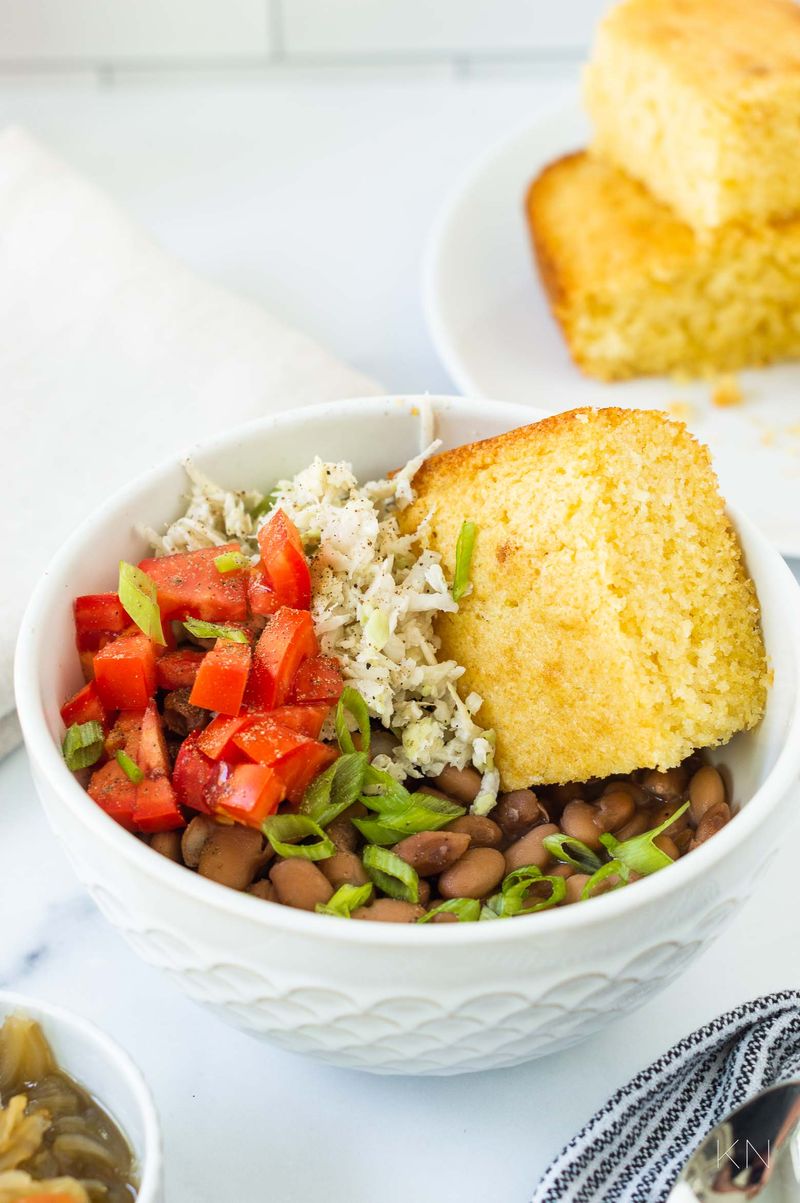 Cornbread And Beans