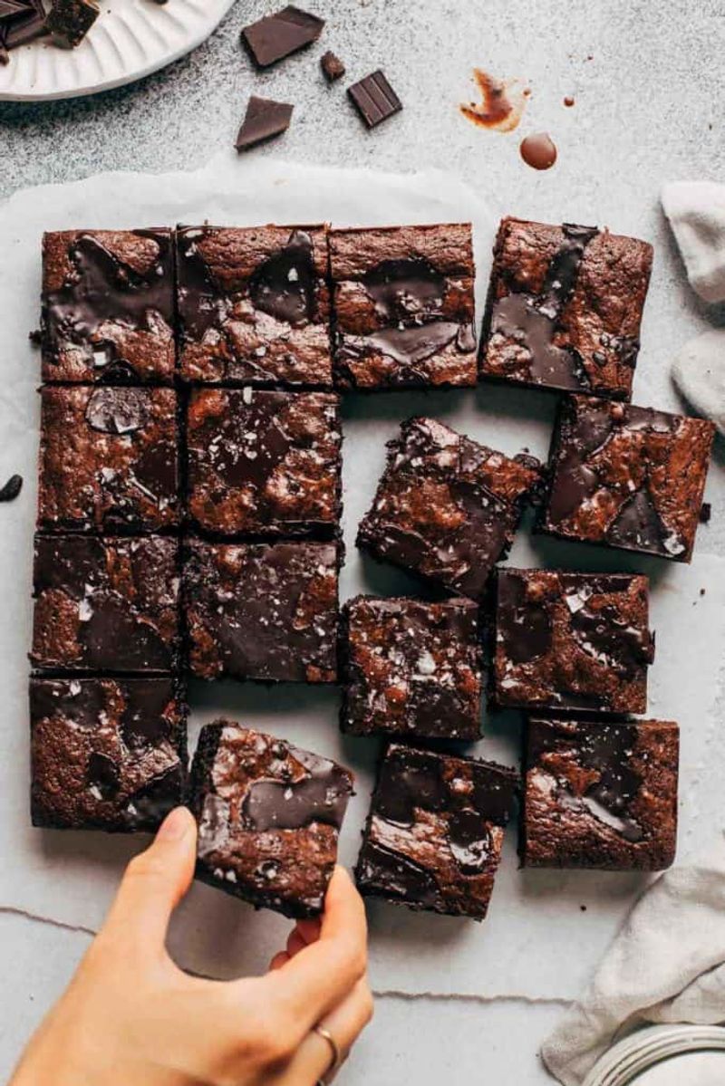 Dark Chocolate Chip Brownies