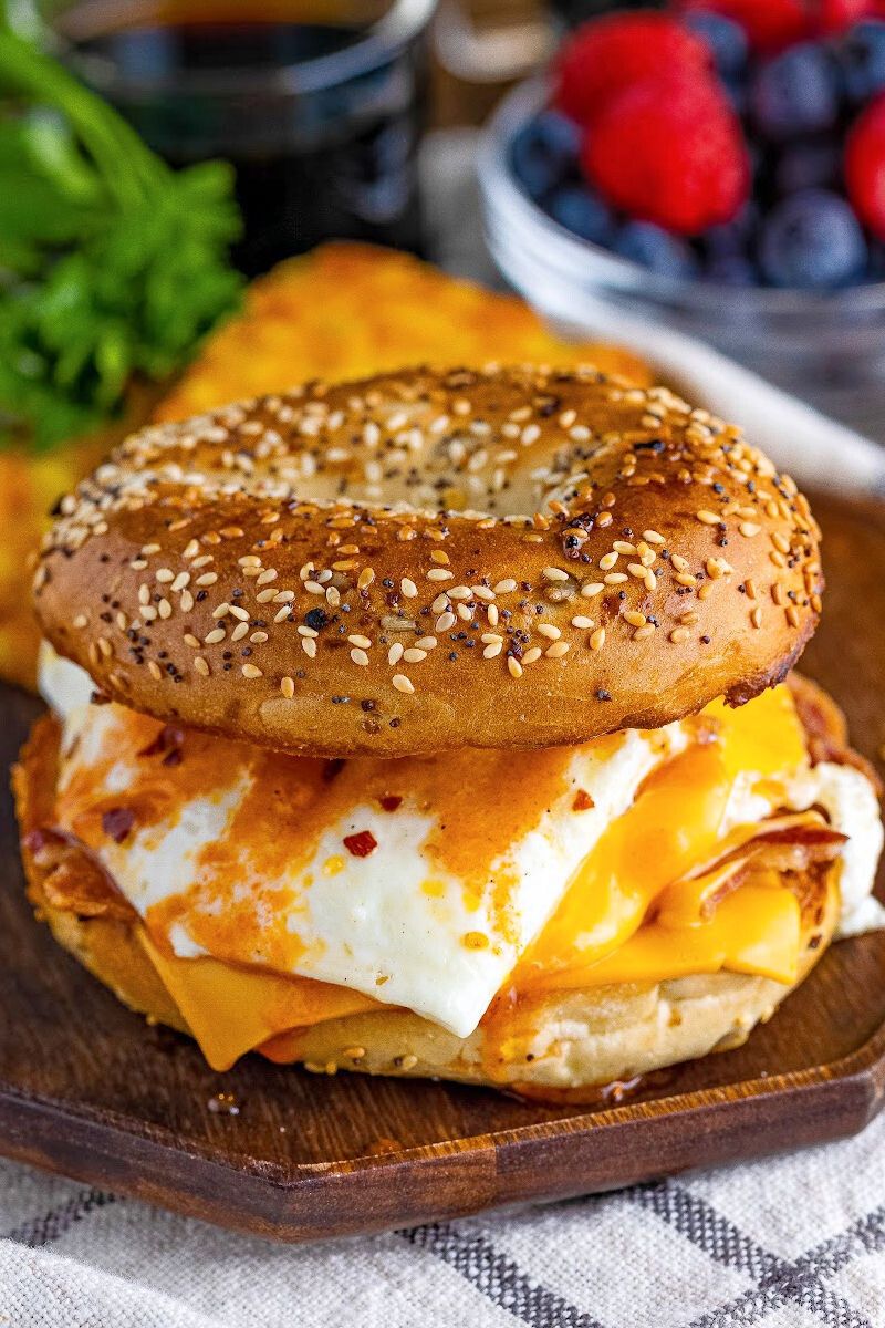 Dunkin’ Bacon Egg and Cheese on Bagel