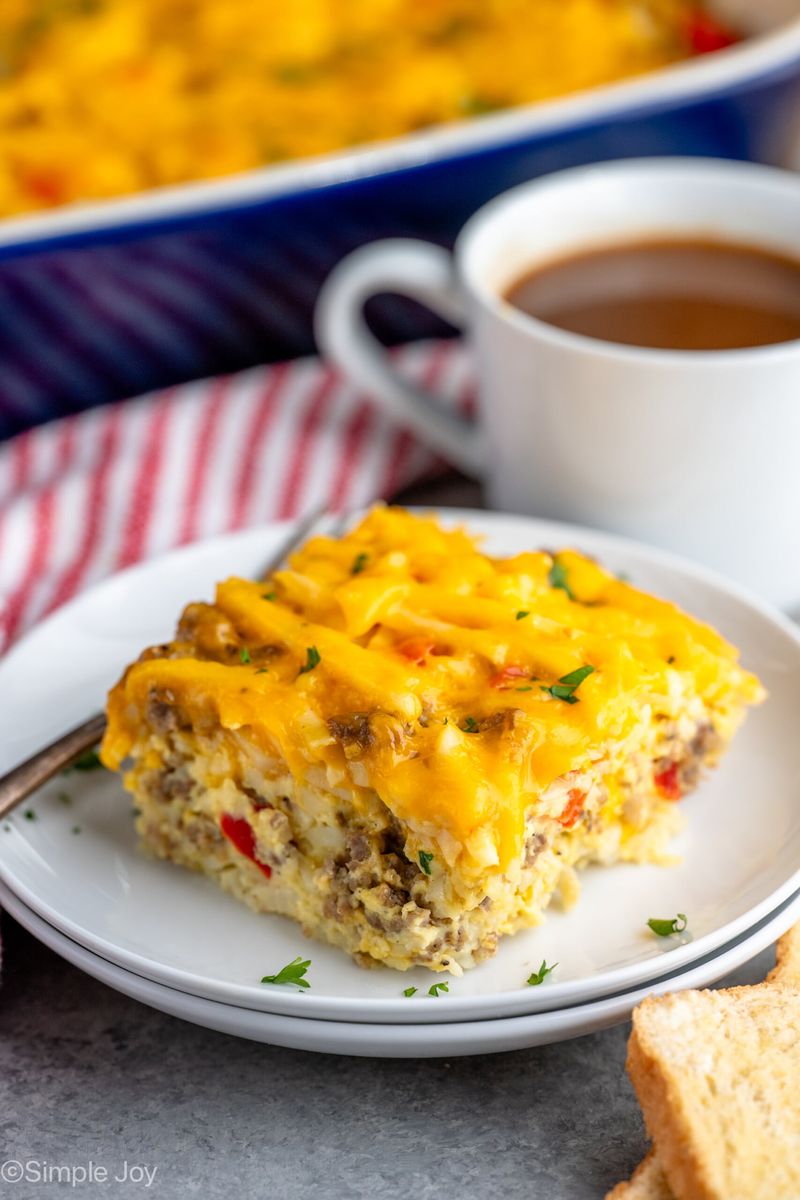 Breakfast-for-Dinner Hashbrown Bake
