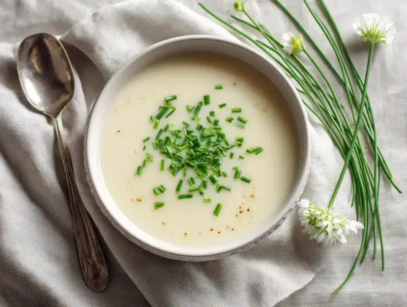 Vichyssoise (Leek and Potato Soup)