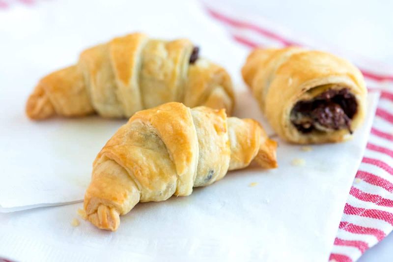 Chocolate-Filled Crescents