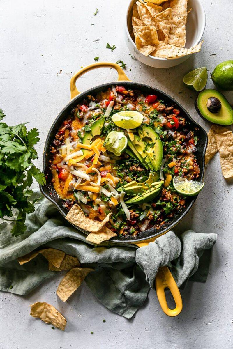 Turkey Taco Skillet